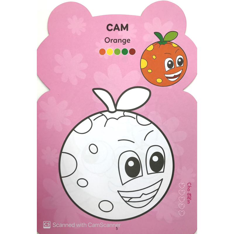 Rau Củ Hoa Quả - Tô Màu Hoàng Tử Ếch