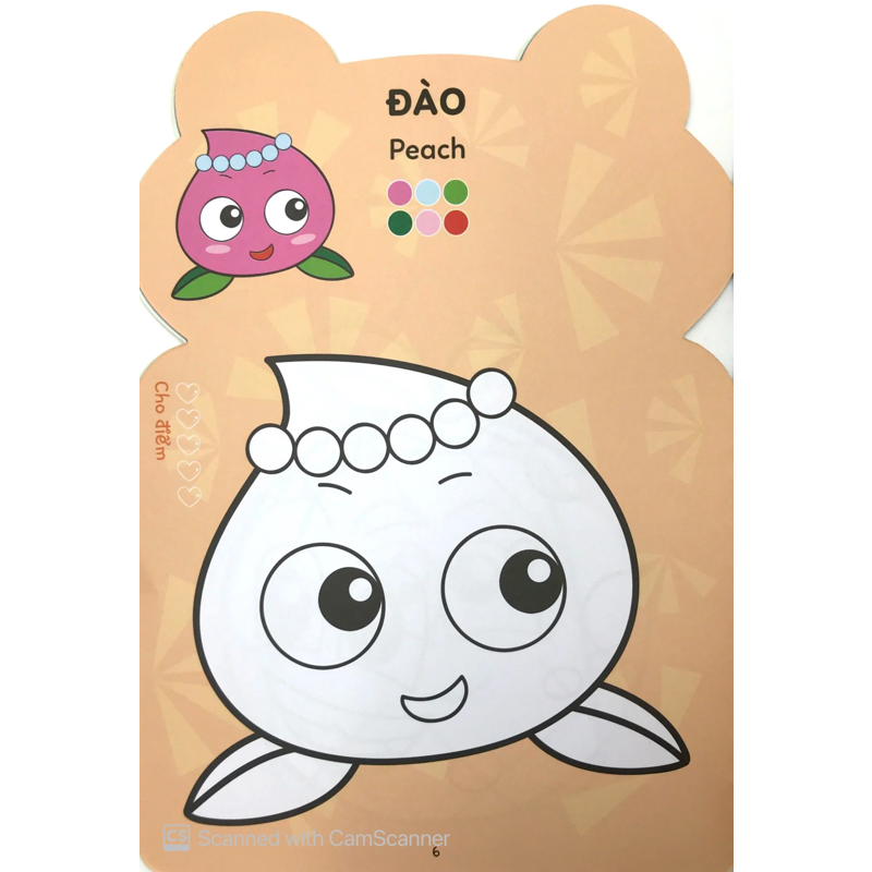 Rau Củ Hoa Quả - Tô Màu Hoàng Tử Ếch