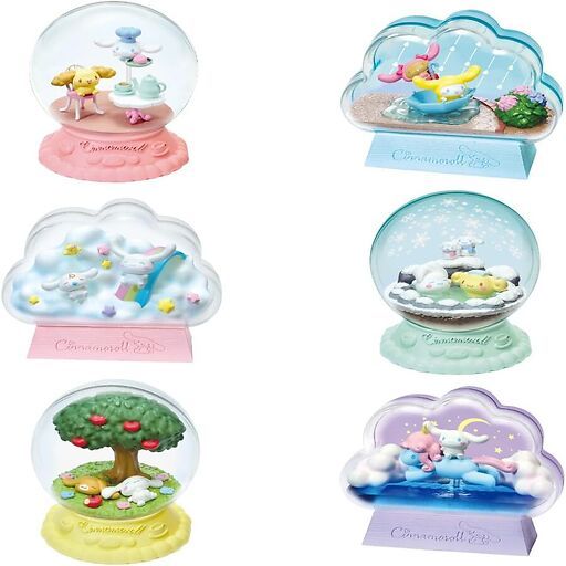 Re-Ment Cinnamoroll Terrarium Happy Days (Gogo) - Giao Mẫu Ngẫu Nhiên