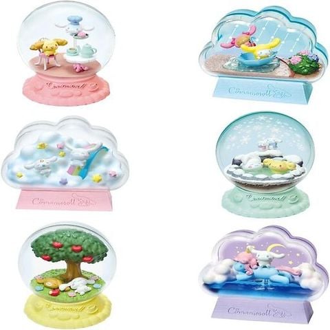 Re-Ment Cinnamoroll Terrarium Happy Days (Gogo) - Giao Mẫu Ngẫu Nhiên