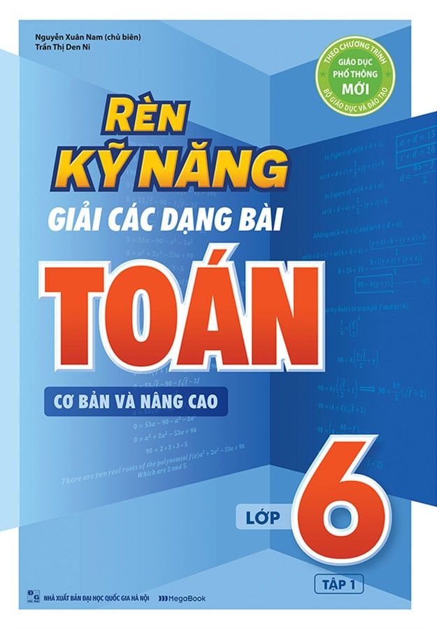 Rèn Kỹ Năng Giải Các Dạng Bài Toán Cơ Bản Và Nâng Cao Lớp 6 - Tập 1