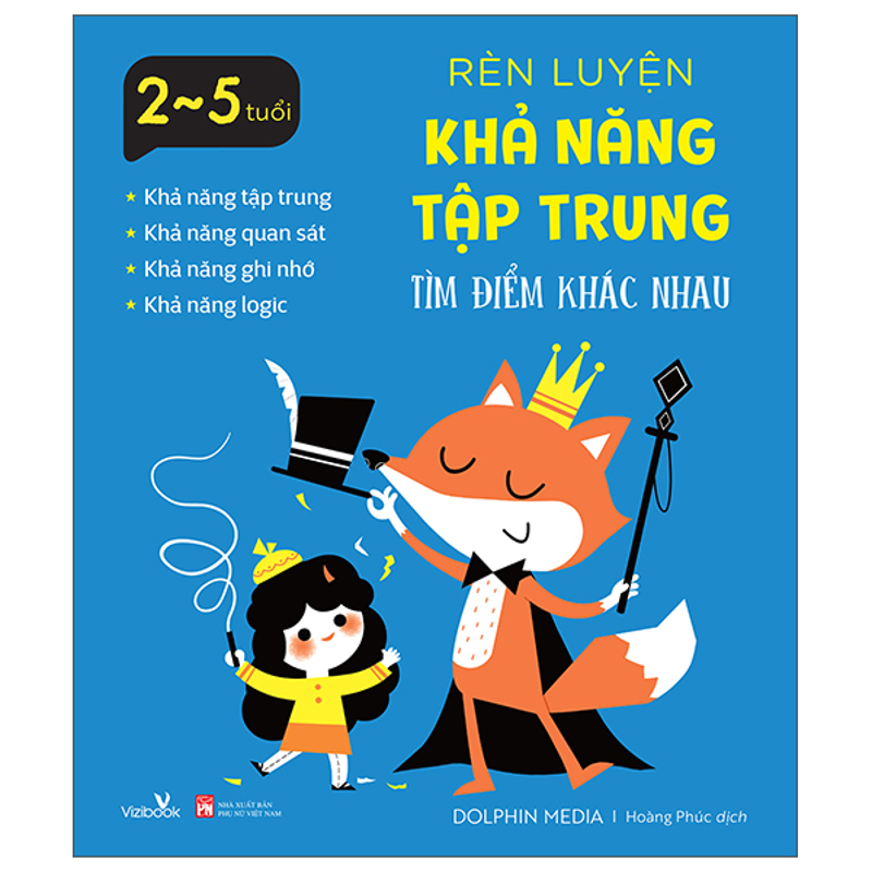 Rèn Luyện Khả Năng Tập Trung - Tìm Điểm Khác Nhau