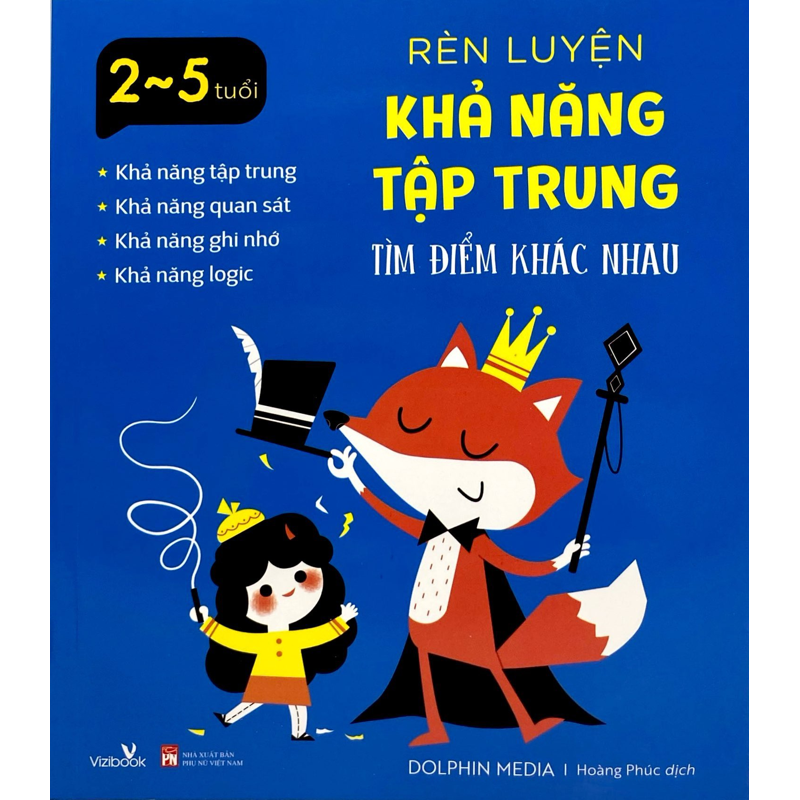 Rèn Luyện Khả Năng Tập Trung - Tìm Điểm Khác Nhau