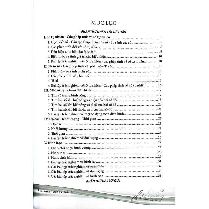 Rèn Luyện Kỹ Năng Giải Toán 4 (Theo Ct GDPT Mới)