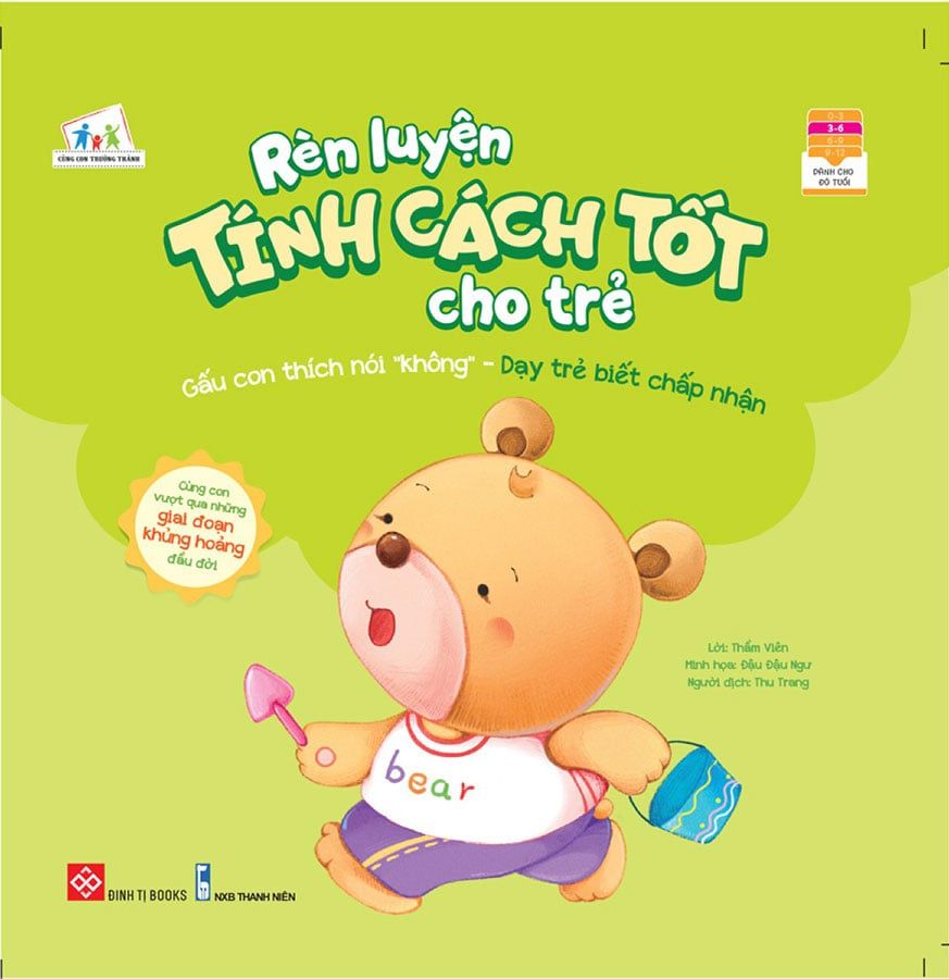 Rèn Luyện Tính Cách Tốt Cho Trẻ - Gấu Con Thích Nói 
