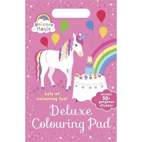Unicorn Magic & Friends - Deluxe Colouring Pad