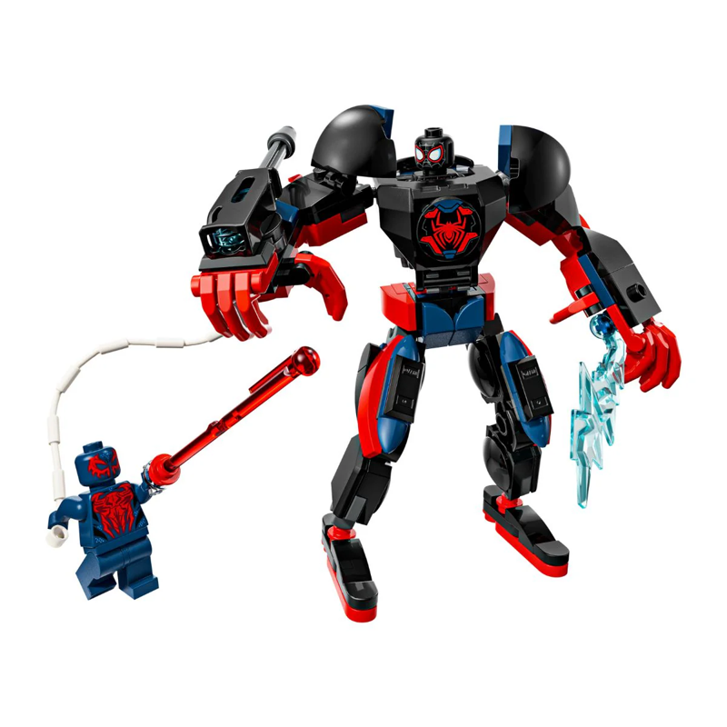 Lego Superheroes Miles Morales Mech vs. Spider-Man 2099 76337