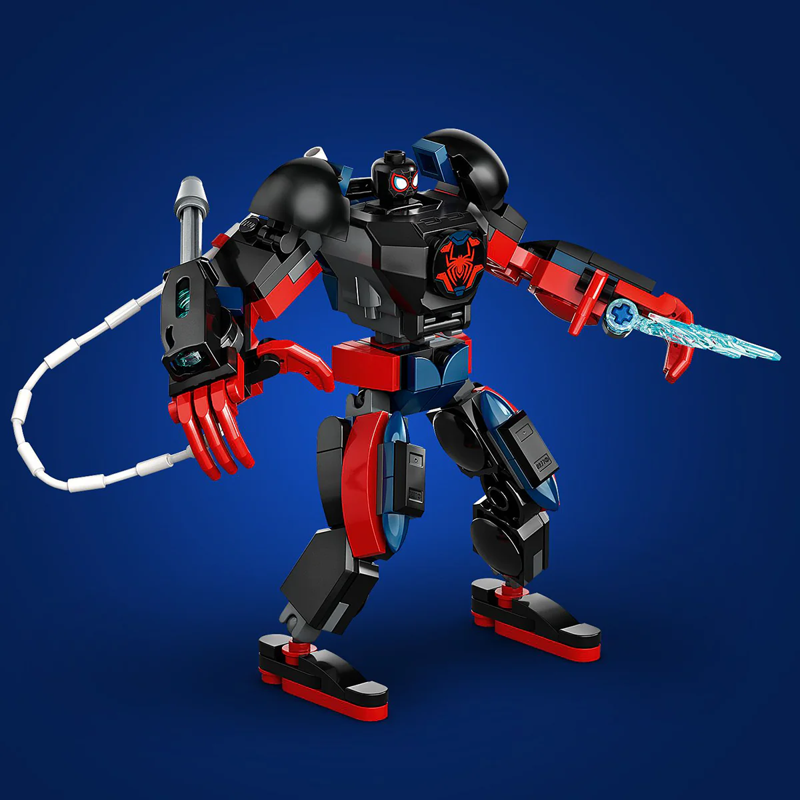 Lego Superheroes Miles Morales Mech vs. Spider-Man 2099 76337