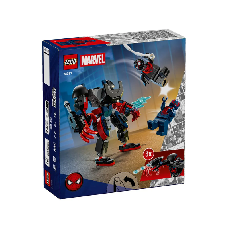 Lego Superheroes Miles Morales Mech vs. Spider-Man 2099 76337