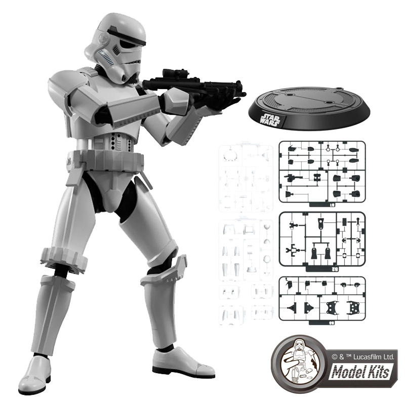 Blokees Mô Hình Trang Trí - Star Wars - Cc01 - Evergreen Movie Stormtrooper Ew03 (Lnv)