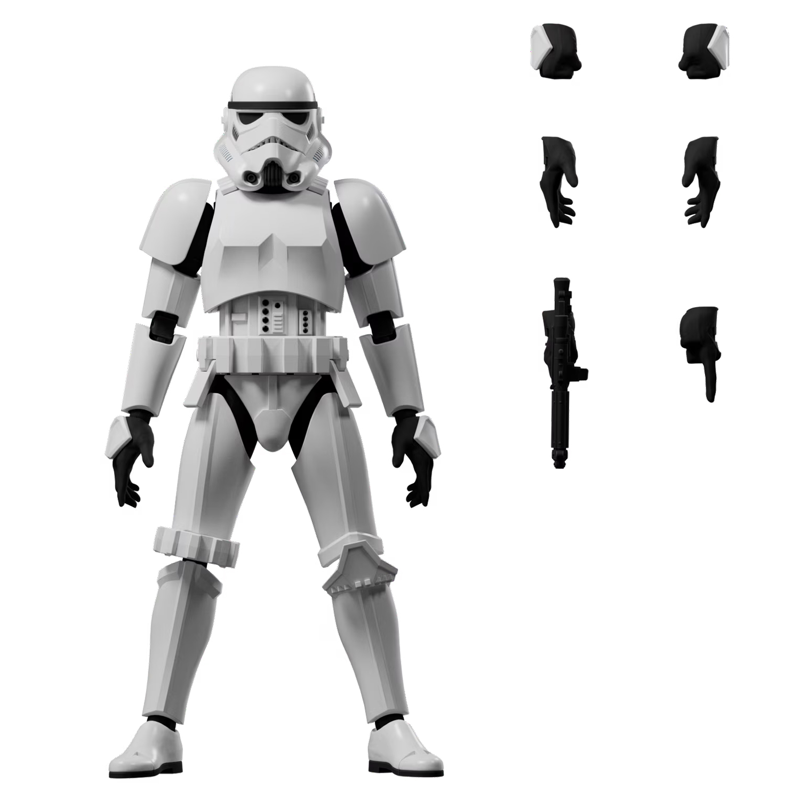 Blokees Mô Hình Trang Trí - Star Wars - Cc01 - Evergreen Movie Stormtrooper Ew03 (Lnv)
