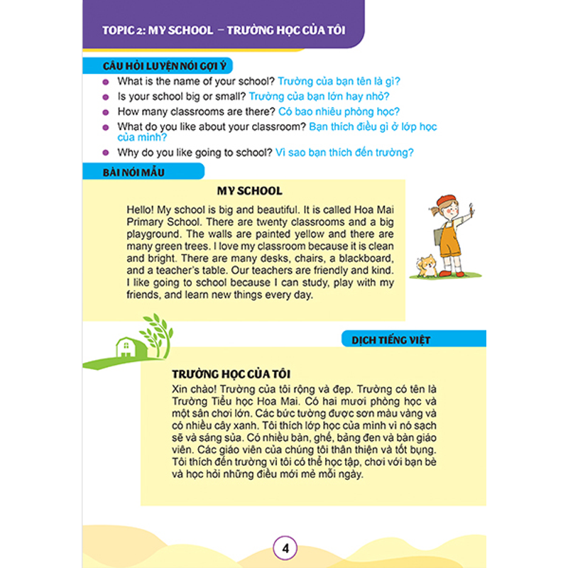 Speak Up Kids-30 Topics for Primary Student-30 Chủ Đề Luyện Nói Dành Cho Hs Tiểu Học