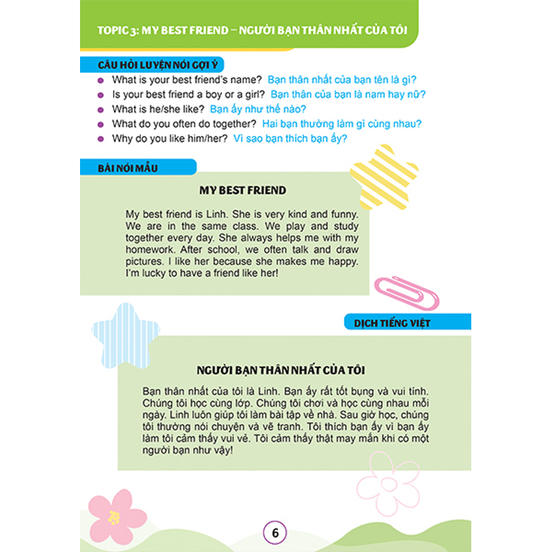 Speak Up Kids-30 Topics for Primary Student-30 Chủ Đề Luyện Nói Dành Cho Hs Tiểu Học