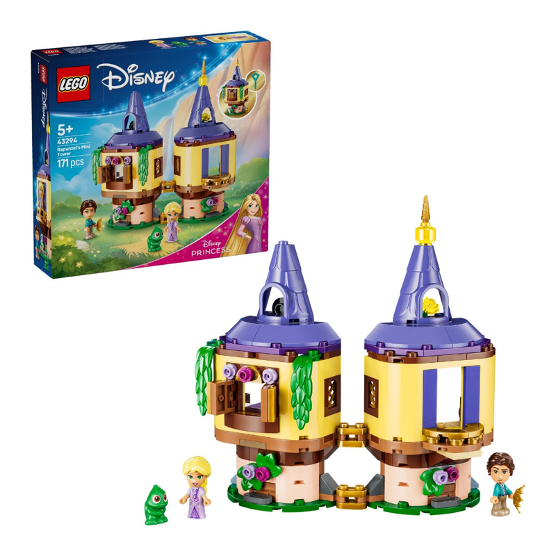 Lego Disney Princess Đồ Chơi Lắp Ráp Tháp Nhỏ Của Rapunzel 43294