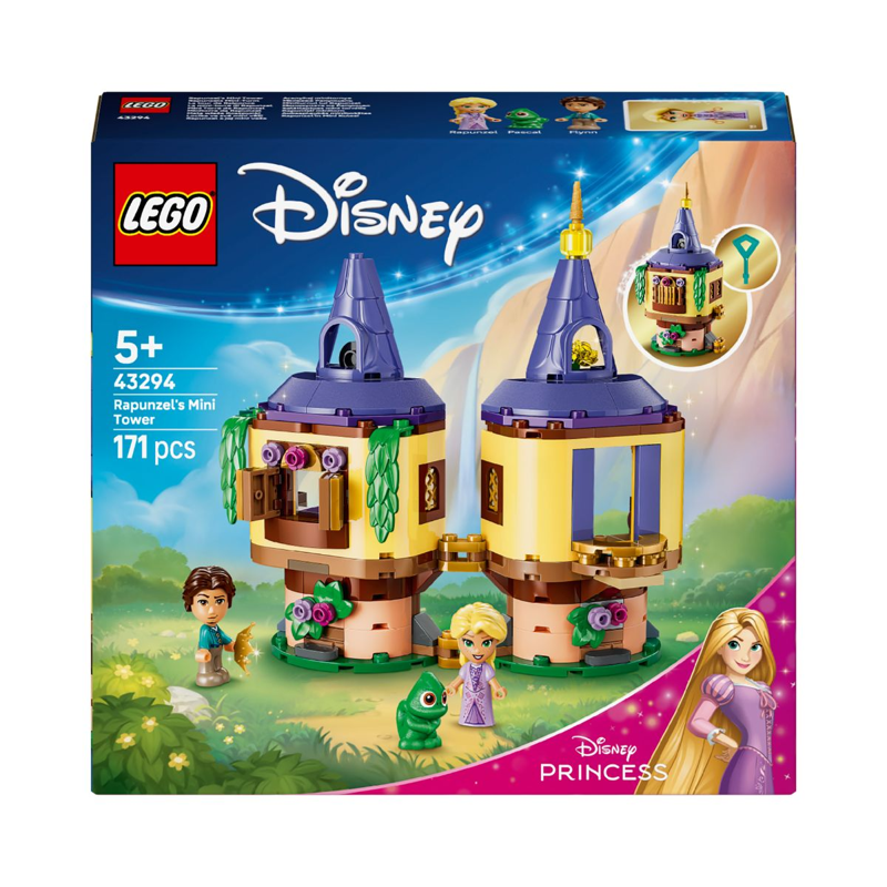 Lego Disney Princess Đồ Chơi Lắp Ráp Tháp Nhỏ Của Rapunzel 43294