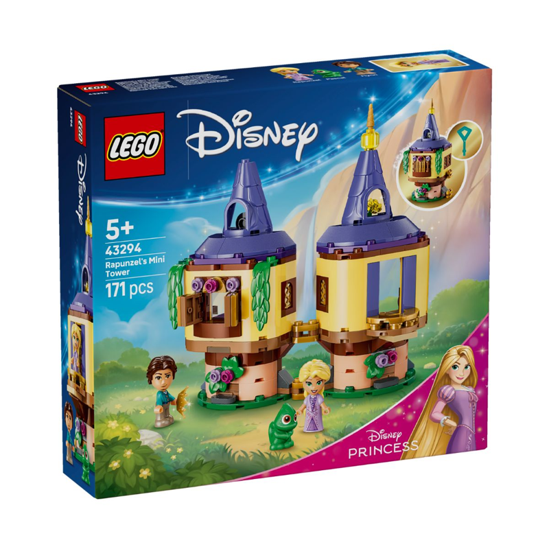 Lego Disney Princess Đồ Chơi Lắp Ráp Tháp Nhỏ Của Rapunzel 43294
