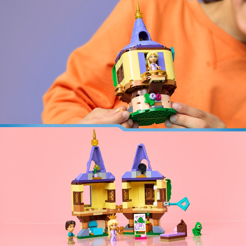 Lego Disney Princess Đồ Chơi Lắp Ráp Tháp Nhỏ Của Rapunzel 43294
