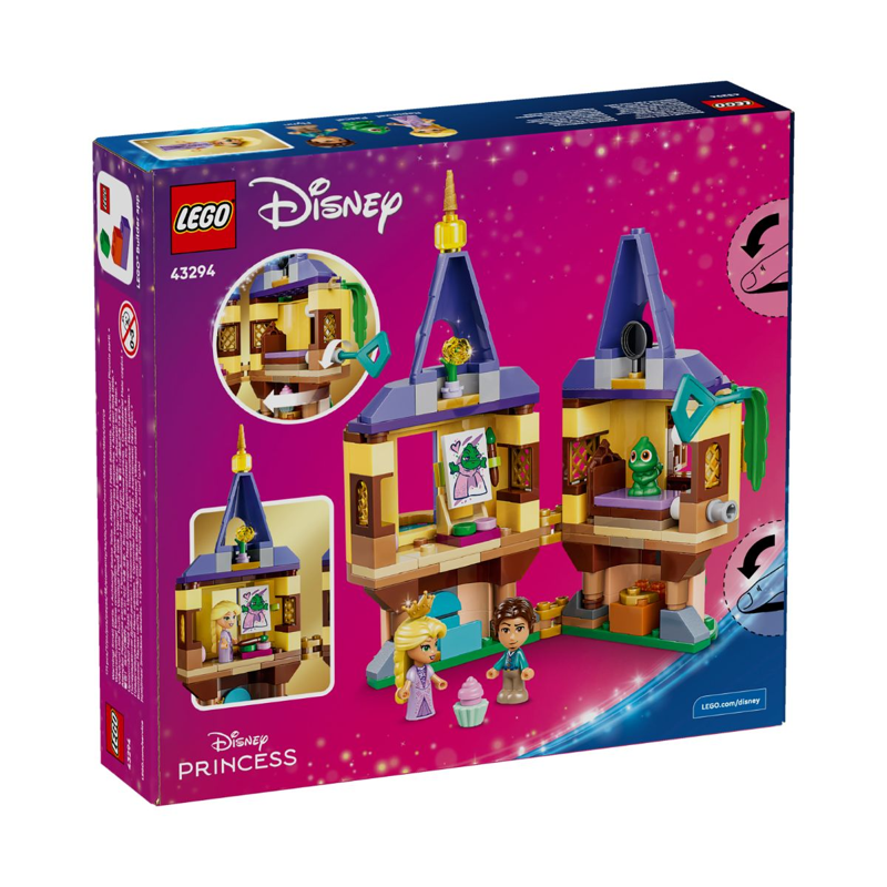 Lego Disney Princess Đồ Chơi Lắp Ráp Tháp Nhỏ Của Rapunzel 43294