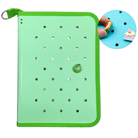 Sworld - Sổ Tay Sưu Tập A5 Kèm Charm Kéo Khóa - Green