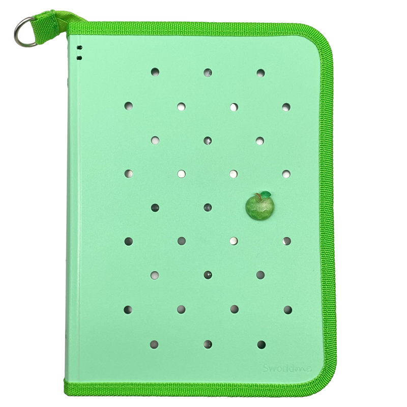 Sworld - Sổ Tay Sưu Tập A5 Kèm Charm Kéo Khóa - Green