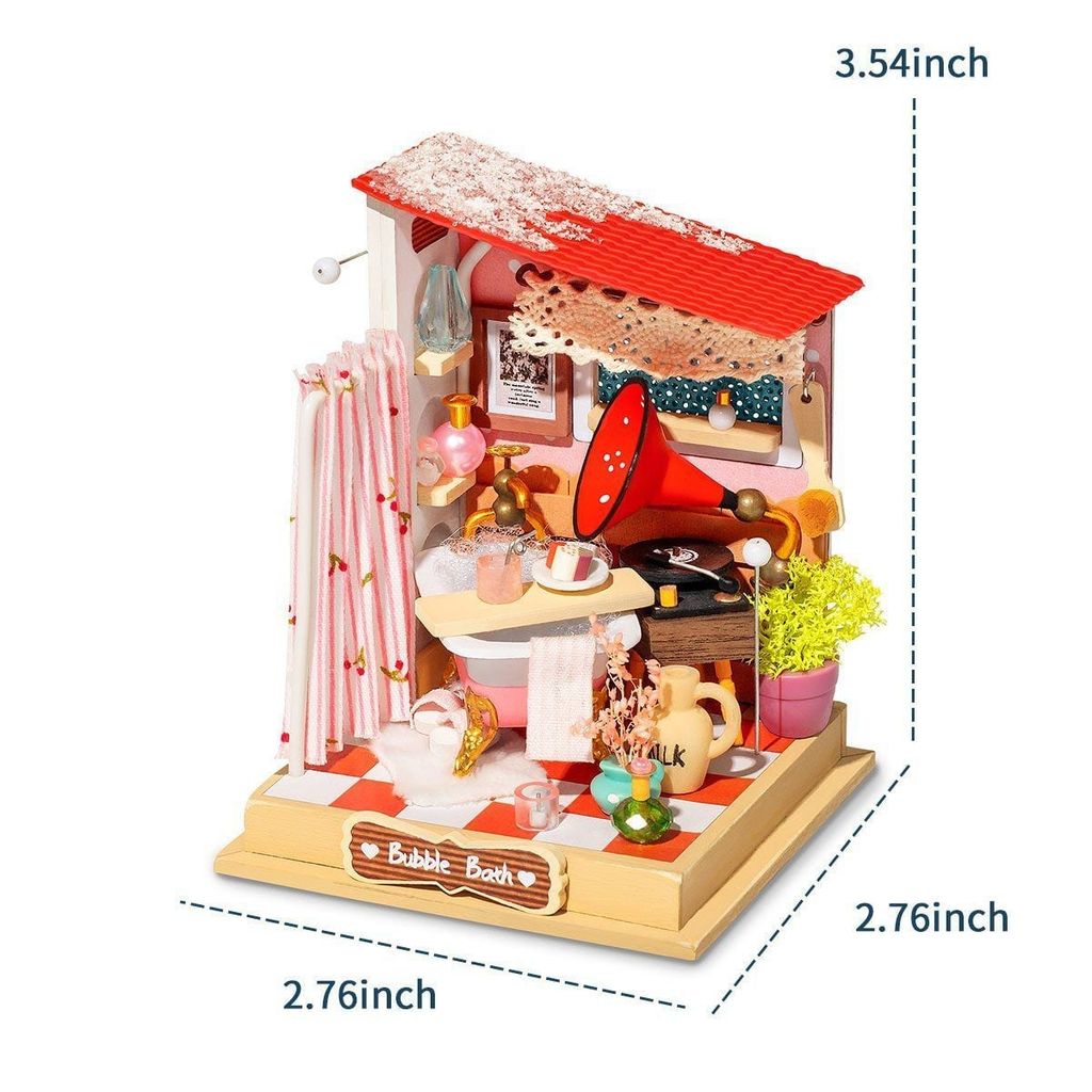 Robotime Đồ Chơi Lắp Ráp Phòng Tắm Bong Bóng DS018 60015378