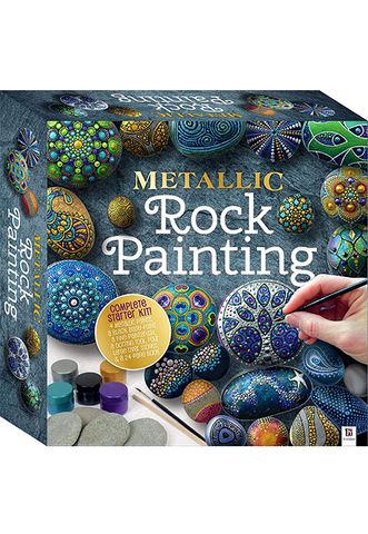 Metallic Rock Painting