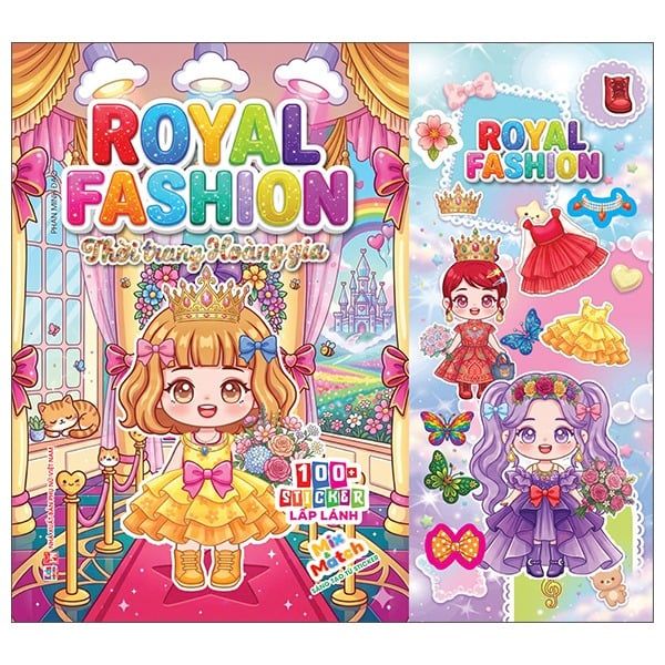 Royal Fashion - Thời Trang Hoàng Gia - 100+ Sticker Lấp Lánh