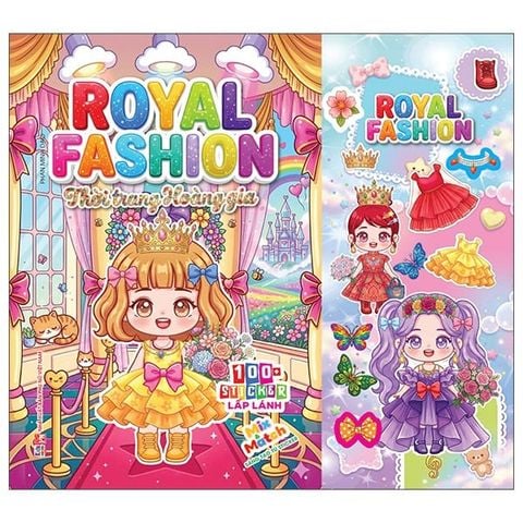 Royal Fashion - Thời Trang Hoàng Gia - 100+ Sticker Lấp Lánh