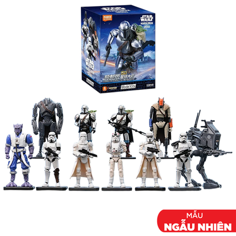 Blokees Mô Hình Star Wars the Mandalorian and Grogu Cc Lite Series 01 Ew09 (Giao mẫu ngẫu nhiên)