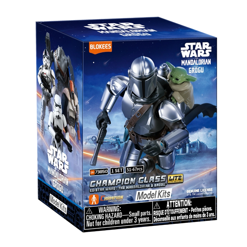 Blokees Mô Hình Star Wars the Mandalorian and Grogu Cc Lite Series 01 Ew09 (Giao mẫu ngẫu nhiên)