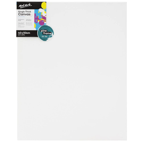 Mont Marte - Khung Canvas 40X50Cm Mm Discovery Canvas Single Thick Cdds4050