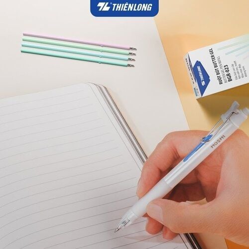 Ruột Bút Gel Bi Bgr-023 Xanh Hộp 100 (5404-Tl)