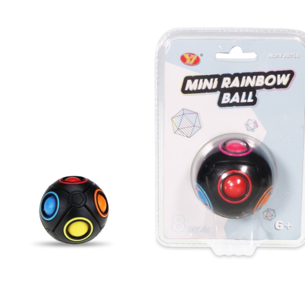 Rubik Vỉ Biến Thể Bóng Cầu Vòng Yj8758 (Thnk062)