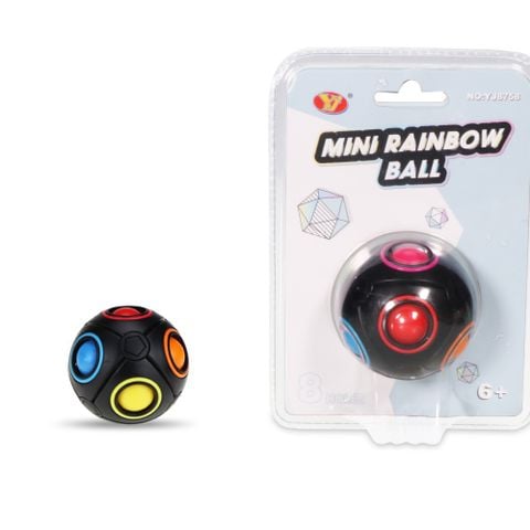 Rubik Vỉ Biến Thể Bóng Cầu Vòng Yj8758 (Thnk062)