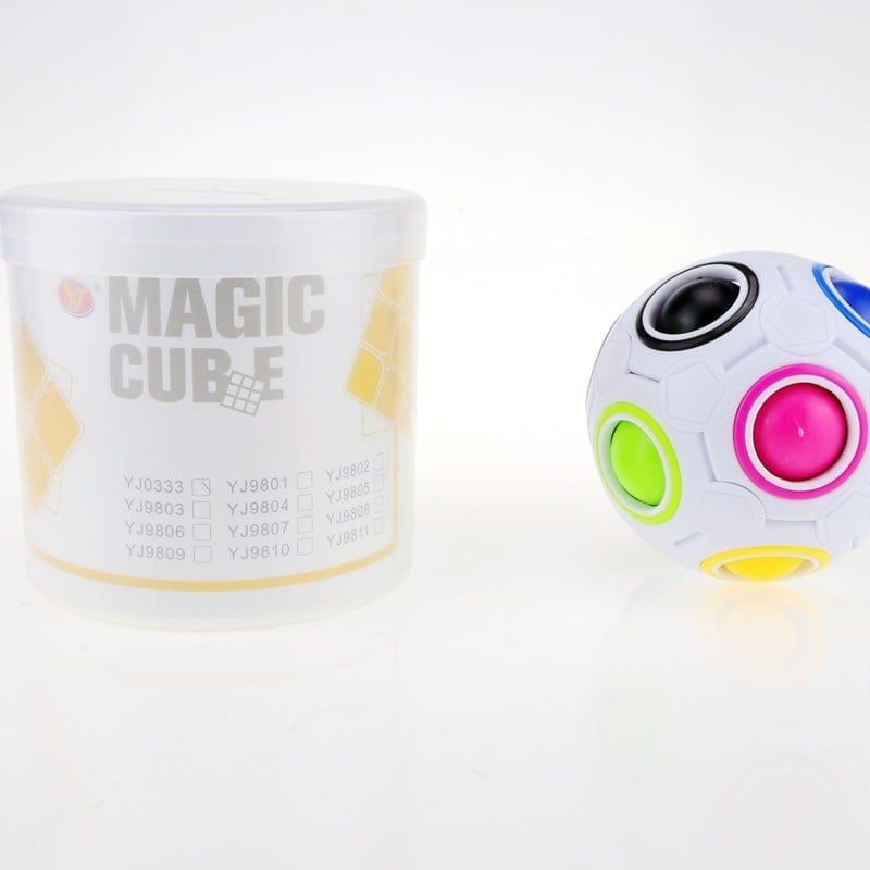 Rubik Hộp Biến Thể Bóng Cầu Vòng Yj0333 (Thnk062)