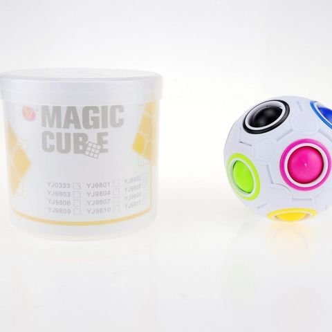 Rubik Hộp Biến Thể Bóng Cầu Vòng Yj0333 (Thnk062)