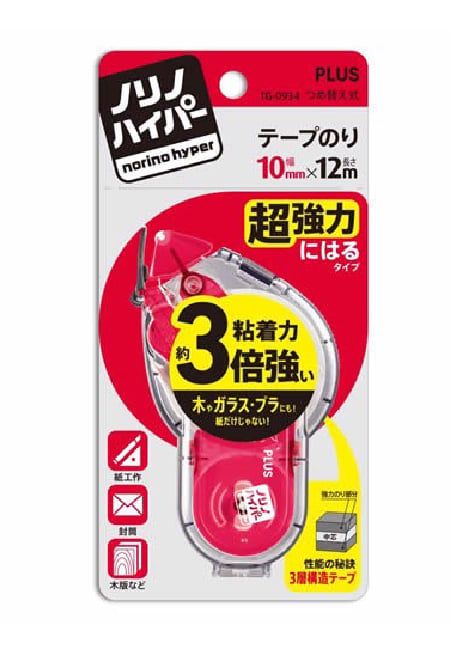 Ruột Băng Dán Norino Hyper 10MM X 12M 39-018 Plus