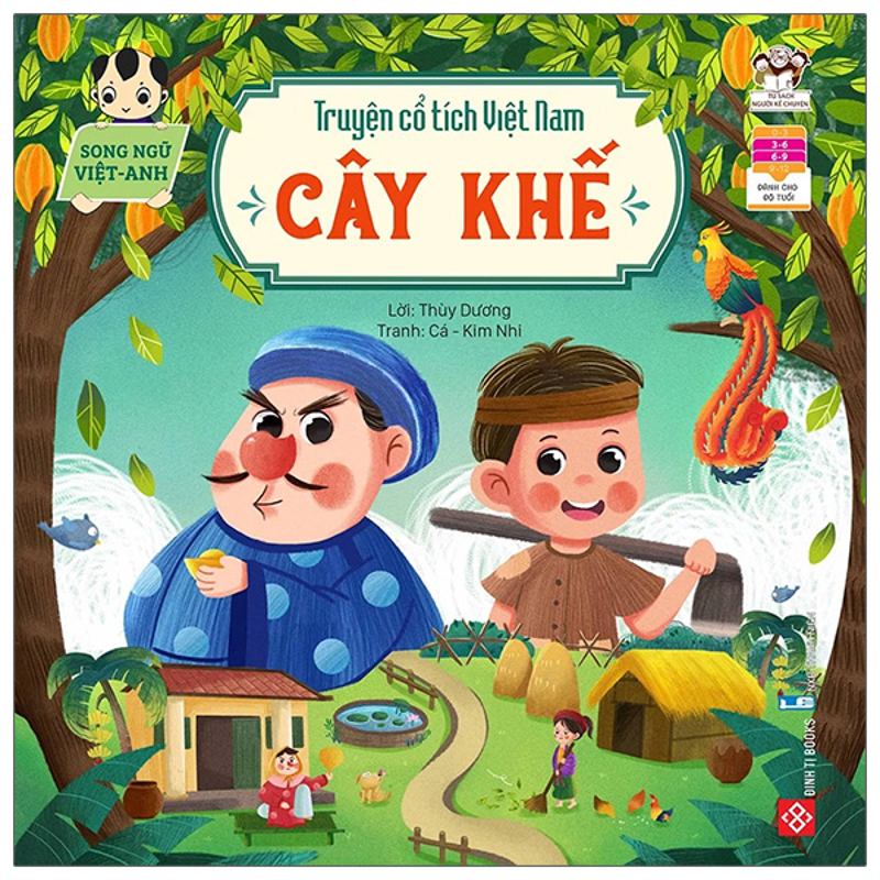 Truyện Cổ Tích Việt Nam - Sự Tích Cây Nêu Ngày Tết (Song Ngữ Anh - Việt)