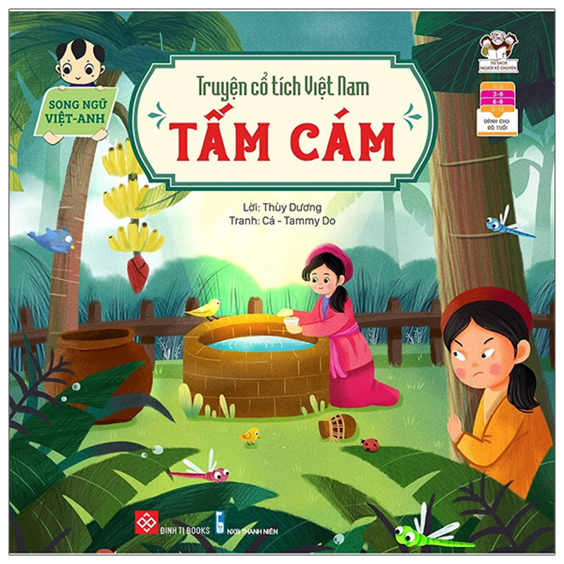 Truyện Cổ Tích Việt Nam - Sự Tích Cây Nêu Ngày Tết (Song Ngữ Anh - Việt)