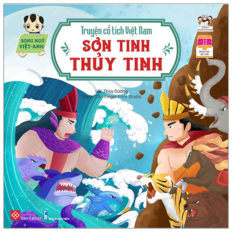 Truyện Cổ Tích Việt Nam - Sự Tích Cây Nêu Ngày Tết (Song Ngữ Anh - Việt)