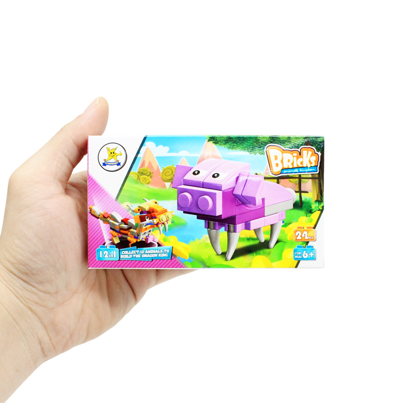 Starmerry Xếp Hình - Truyền Thuyết 12 Con Giáp - 6563 (SM198B) (Giao Mẫu Ngẫu Nhiên)