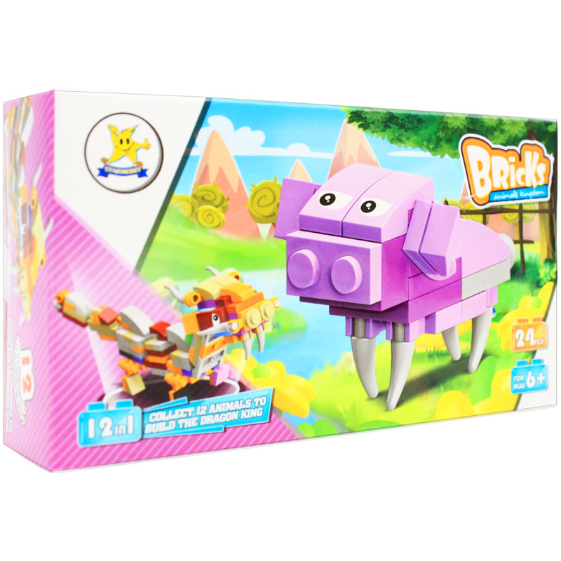 Starmerry Xếp Hình - Truyền Thuyết 12 Con Giáp - 6563 (SM198B) (Giao Mẫu Ngẫu Nhiên)