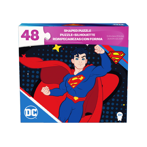 Spin Games - Bộ Xếp Hình 48 Miếng Theo Shape - Superman 20150406