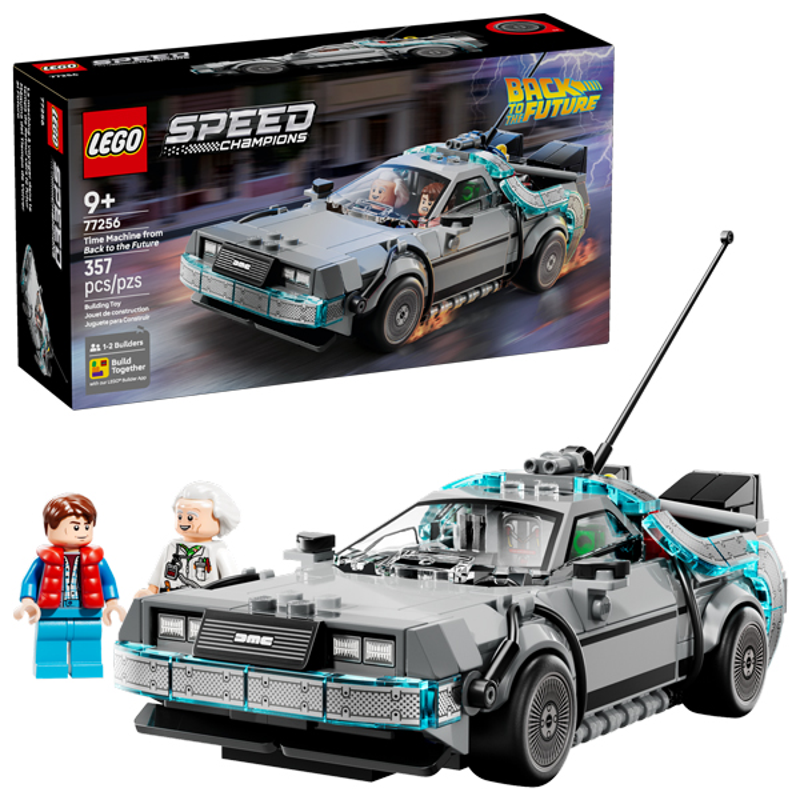 Lego Speed Champions Lắp Ráp Cỗ Máy Thời Gian 'Back to the Future' 77256