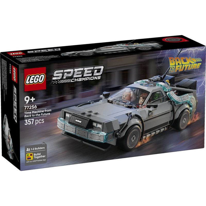 Lego Speed Champions Lắp Ráp Cỗ Máy Thời Gian 'Back to the Future' 77256