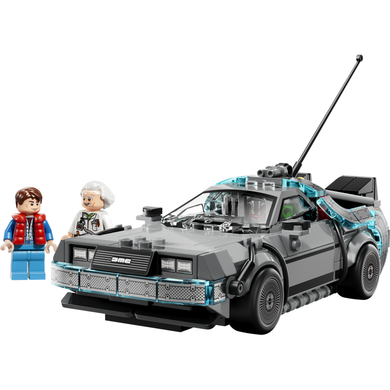 Lego Speed Champions Lắp Ráp Cỗ Máy Thời Gian 'Back to the Future' 77256