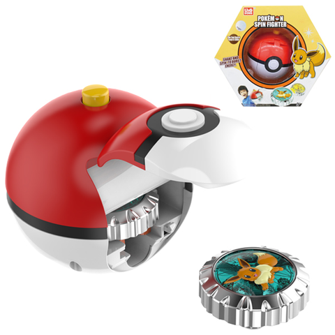 Pokemon Toys Pokemon- Pokeball Con Quay Chiến Đấu - Eevee Pkm0104 (Vta)