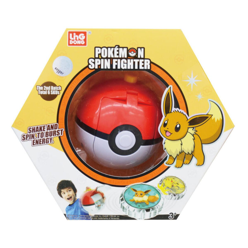 Pokemon Toys Pokemon- Pokeball Con Quay Chiến Đấu - Eevee Pkm0104 (Vta)