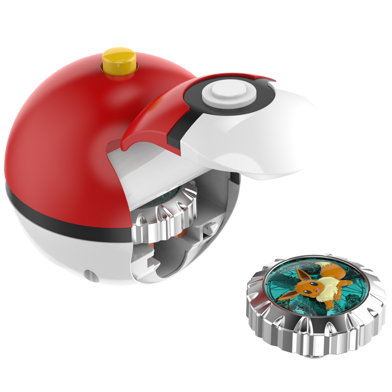 Pokemon Toys Pokemon- Pokeball Con Quay Chiến Đấu - Eevee Pkm0104 (Vta)