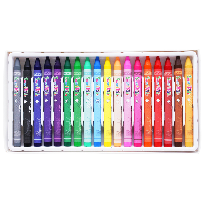 Smartkids - Hộp Sáp Màu Fantasy Warriors 18 Màu CR29